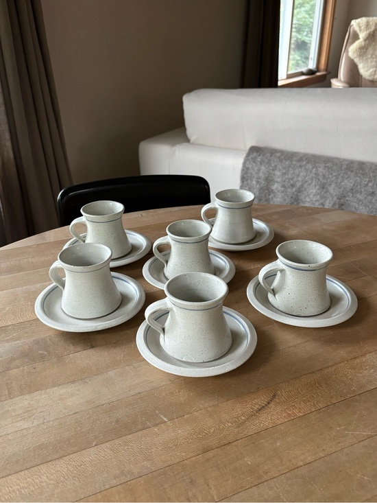 Vintage Handmade Other - Vintage Studio Pottery Cups/Saucers